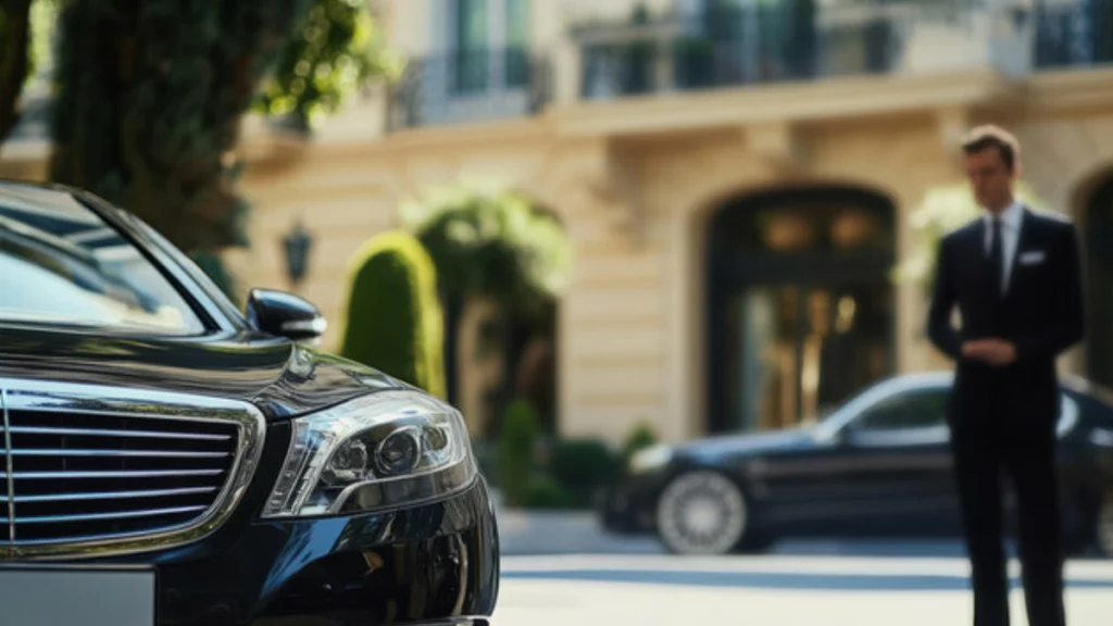 Luxury car service from New York to New Jersey with professional chauffeur